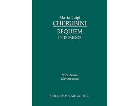 Livro Requiem in D Minor Vocal Score Latin Edition de Luigi Cherubini (Latim)