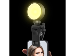 Clipe De Selfie Iluminado, Suporte De Clipe Leve
