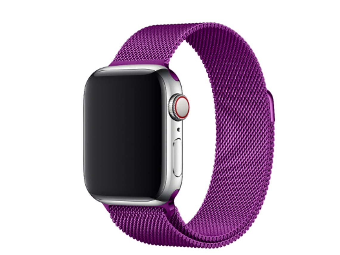 Bracelete Pulseira Milanese Mesh para Apple Watch Series 4 44Mm Purple