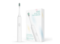 Escova De Dentes Elétrica Sónica Adulto À Prova Dágua Carregamento Sem Fio Magnético Sfushos (branco 4 Cabeças)