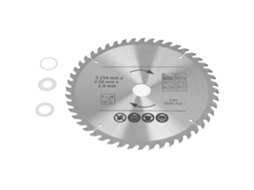 Lâmina De Serra Circular 250mm Carbetos Cementados Para Carpintaria 5500rpm 48dentes