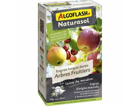 Fertilizante para Plantas ALGOFLASH Naturasol Abiofrui2 Fruta 2 kg