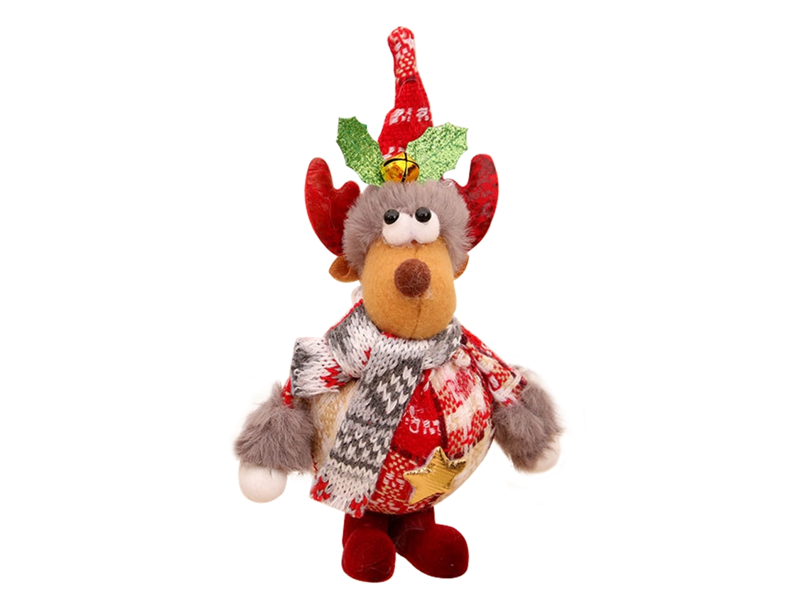 Enfeite de Natal em Flannel e Espuma LAXISCREED