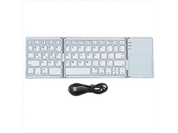 Teclado Bluetooth Dobrável com Touchpad para Tablets e Celulares TAISHENGDA