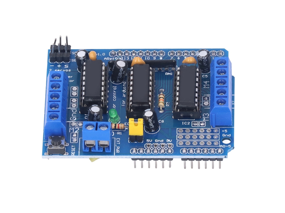 Módulo driver de motor DC L293D com expansão para motor passo a passo compatível com Duemilanove marca