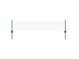 Conjunto 1 Cerca Externa Vidaxl Verde Aço (10 X 0,4 M)