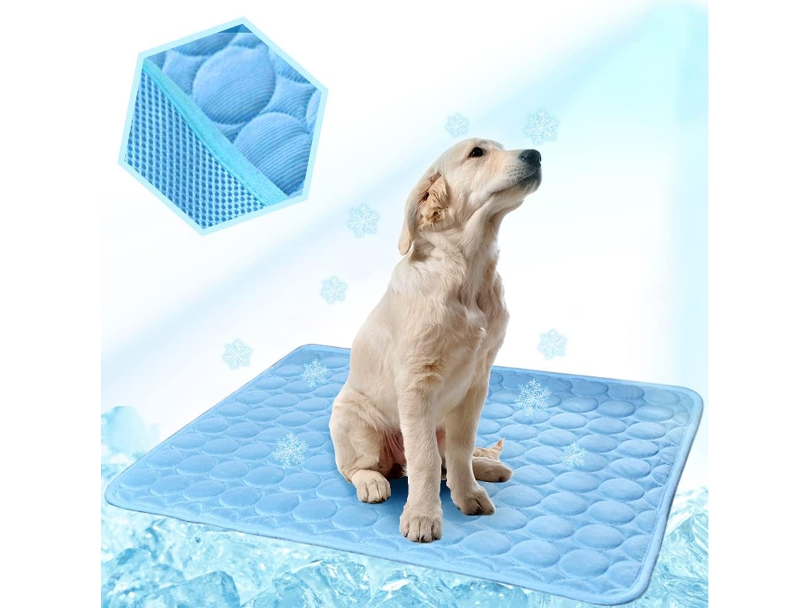 Tapete Refrescante, em Seda Gelada, para Cães, Autorefrescante, Lavável AQUAFORGE