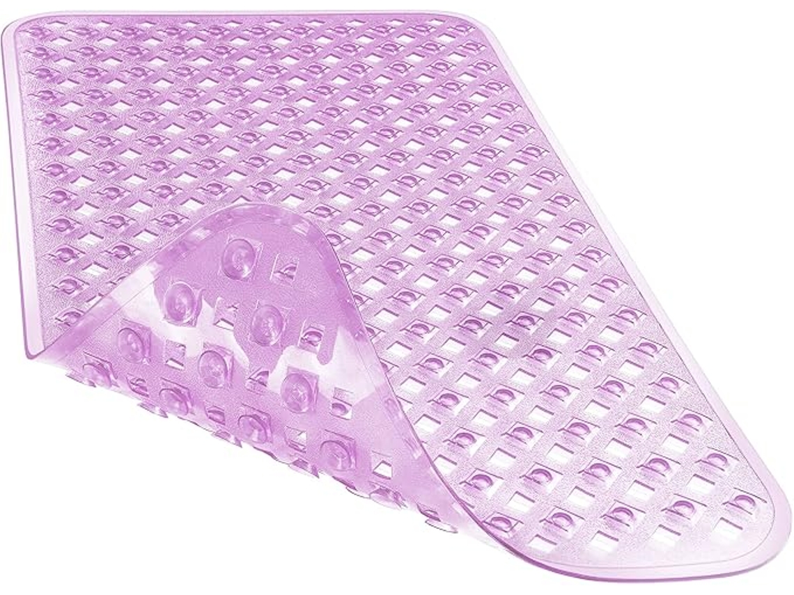 Tapete Ehstmind Antiderrapantes Banheira Chuveiro Ventosas Furos Drenagem Lavável Máquina Bpa Multicor (30x30x20)