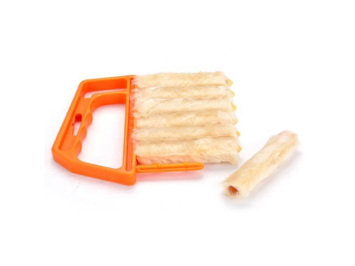 Pincel de Limpeza para Cortinas e Ar Condicionado Laranja