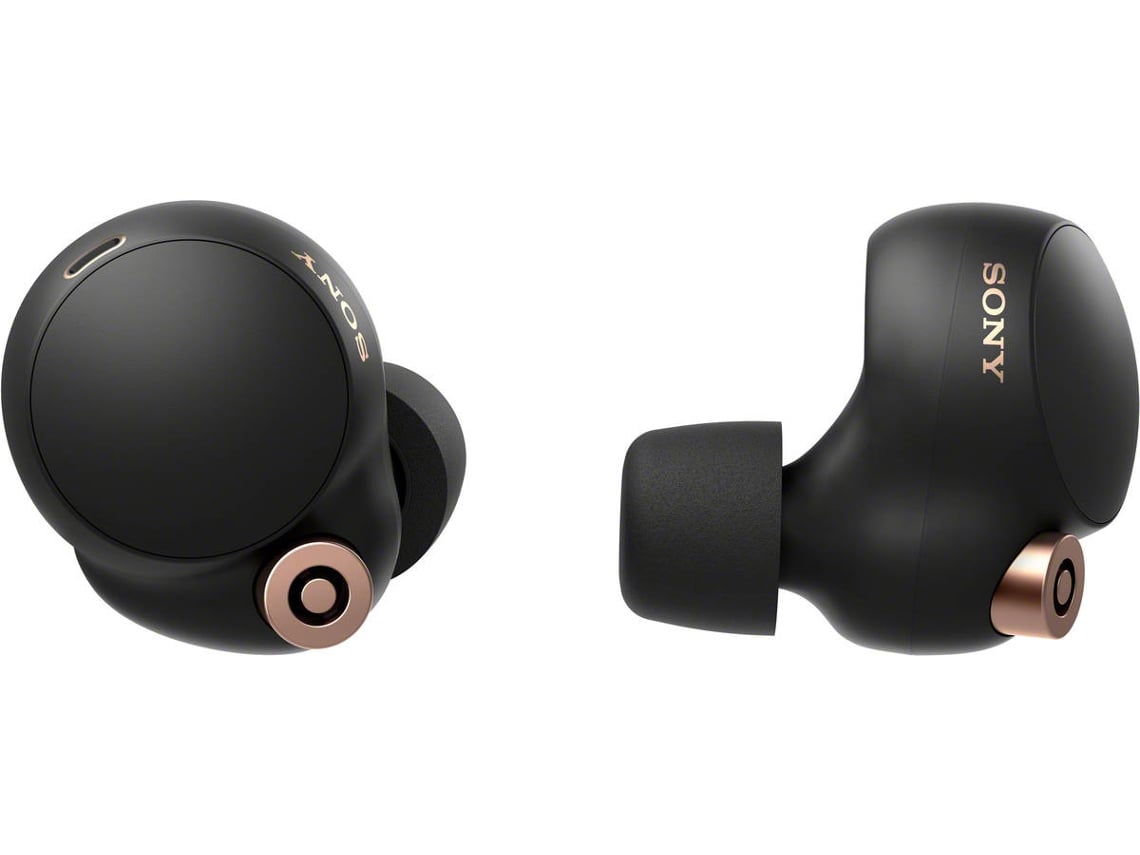 Auriculares Bluetooth True Wireless SONY WH-1000XM4 (In Ear - Microfone - Preto)