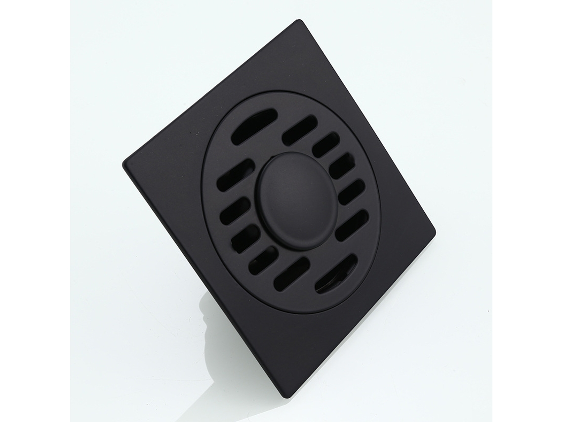 Ralo de Piso AQUAFORGE em Aço Inoxidável, resistente à corrosão, 30cm, com grelha