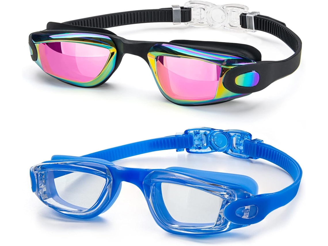 Óculos de Natação AQUAFORGE, infantil, Spider, tamanho único, azul claro
