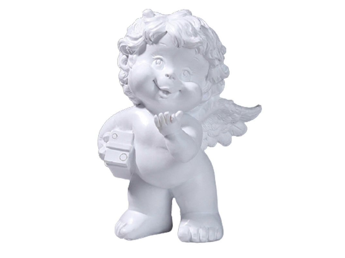 Estátua De Anjo Decorativa Resina Oração Espiritual Conforto Religioso Lar Office Presente Amor Cherubs