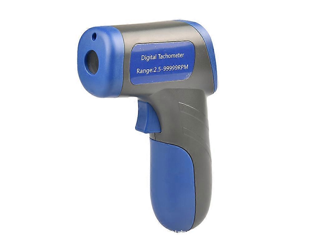 Tacômetro Digital, Velocímetro Portátil, Rpm Com Visor Lcd Retroiluminado Para Rpm Do Motor Brilvibera (faixa De Medição De 2,5 A 99999 Rpm)