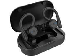 Lurelia Auriculares Desportivos Tws Bluetooth 5.0 Ipx7 Com Estojo De Carregamento Preto