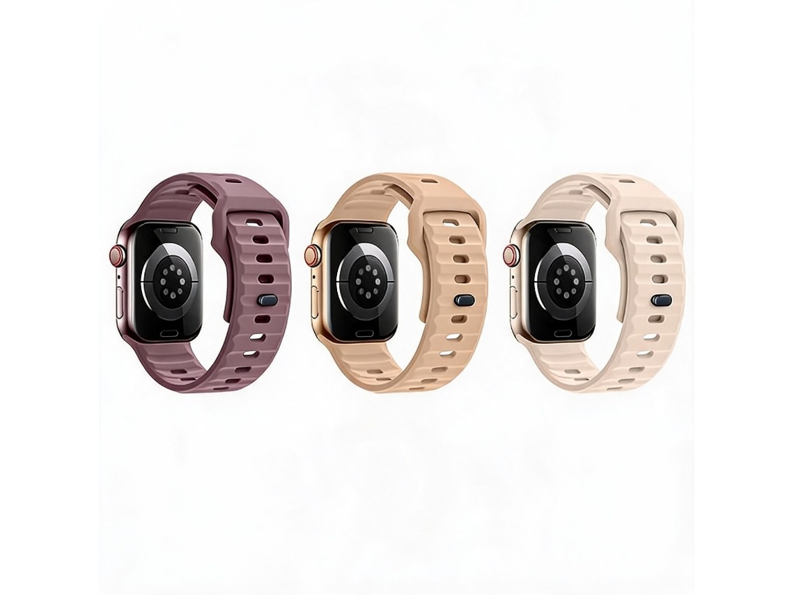 3 Pcs Bracelete Para Apple Watch 38/40/41/42mm Cuich