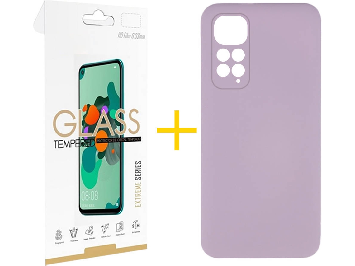 Capa + Película para Xiaomi SKYHE Roxo