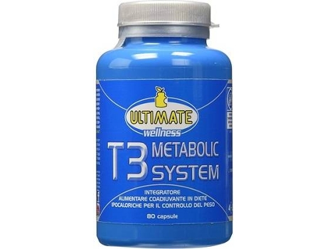 Suplemento Alimentar ULTIMATE ITALIA Sistema Metabólico T (80 cápsulas)
