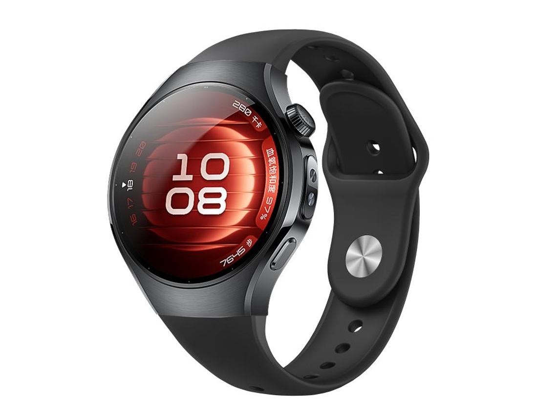 Bracelete para Huawei Watch 5 Silicone Fivela Reversa Preta XIAOMOYU (46mm)