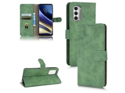 Capa De Celular Motorola Moto G52 Jp Com Fecho Magnético Em Couro Sintético E Toque Aveludado.