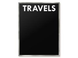 Magnetic Board Travels For The Living Room Espelharte (60x80 Cm)