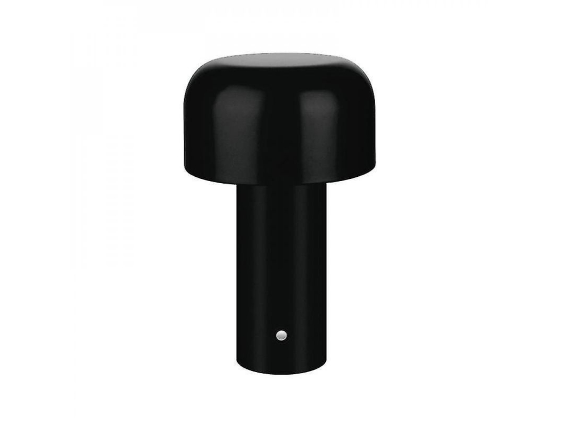 Lâmpada de Mesa LED recarregável 3W com 3 níveis de luz, metal, 1800mAh, preto