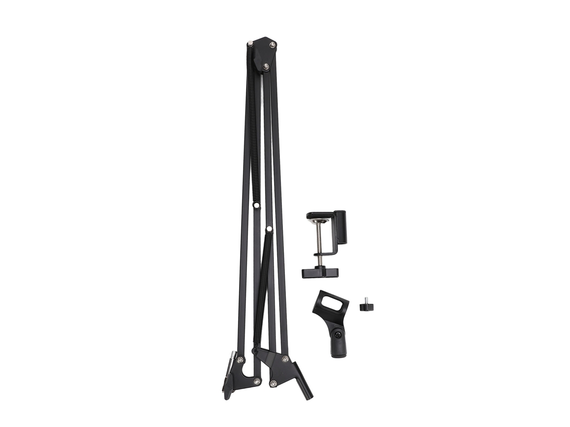 Suporte De Braço Para Microfone Aço Ajuste Flexível 360° Redução De Ruído Para Microfone Até 3kg