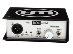 Wa Di A Direct Box Active Direct Box Preto, Branco Áudio Quente