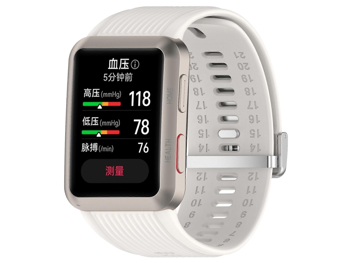 Pulseira De Silicone Para Relógio De Pressão Arterial Huawei Watch D