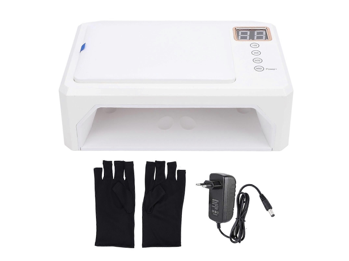 Lâmpada de Unhas 288 W com Almofada Mão 4 Temporizadores Uv Gel Nail Light Secador Profissional Apoio Braço para Tech GOKOCO