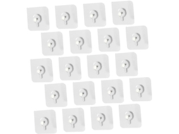 Conjunto De 20 Adesivos De Parede Invisíveis, Pendurar Fotos, Sala De Estar