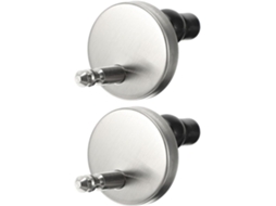 Conjunto De 2 Peças De Fixação Para Assento Sanitário, Acessórios Estéticos Em Aço Inoxidável.