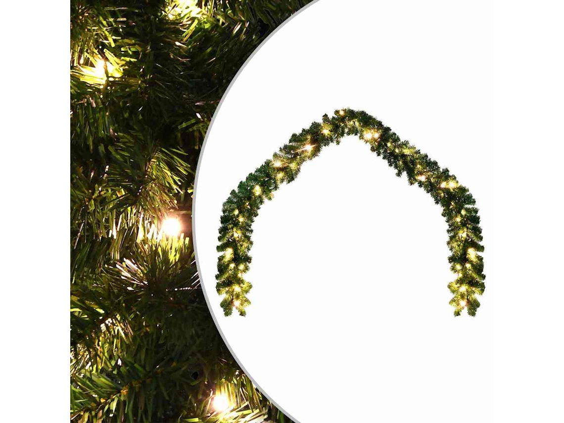 Garland, Garlands Vidaxl Verde Pvc (5 M)