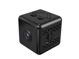 Mini Câmara 1080p Hd Oculta Preto   (9128607421446)*