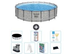 Bestway Piscina Bestway Steel Pro Max Redonda - 549x122 Cm - 8-peças S619