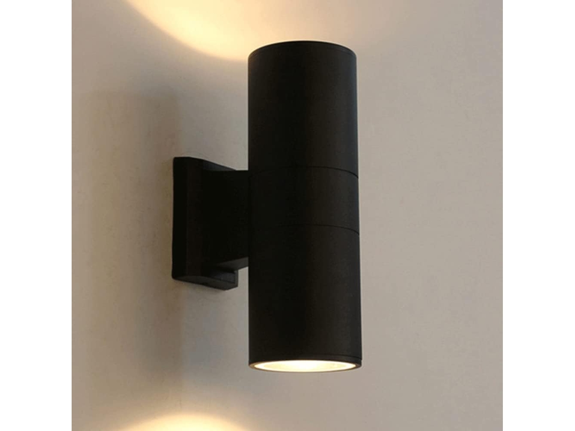 Applique Mural Preta, Ip65, Led, Linear, Para Varanda, Exterior, Para Sala, Para Piscina