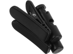 Clip Noir Casque De Abs À Degrés Câble Le 360 Rotatif Lote De 2 Peças Para Fixador Em Clipsser Vetements D '