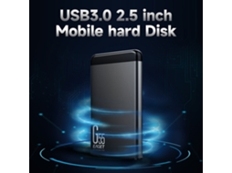Laxiscreed Hdd Externo 2tb Usb 3.0 Para Backup E Armazenamento Rápido E Estável