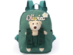 Mochila Infantil Personalizável Lam Hub Fong Para Meninos E Meninas Com Nome, Estampa De