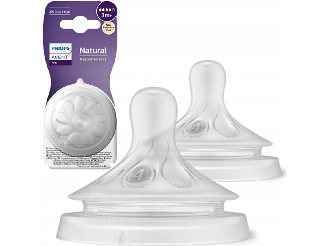 2 chupetas Avent Natural Response para 3 meses