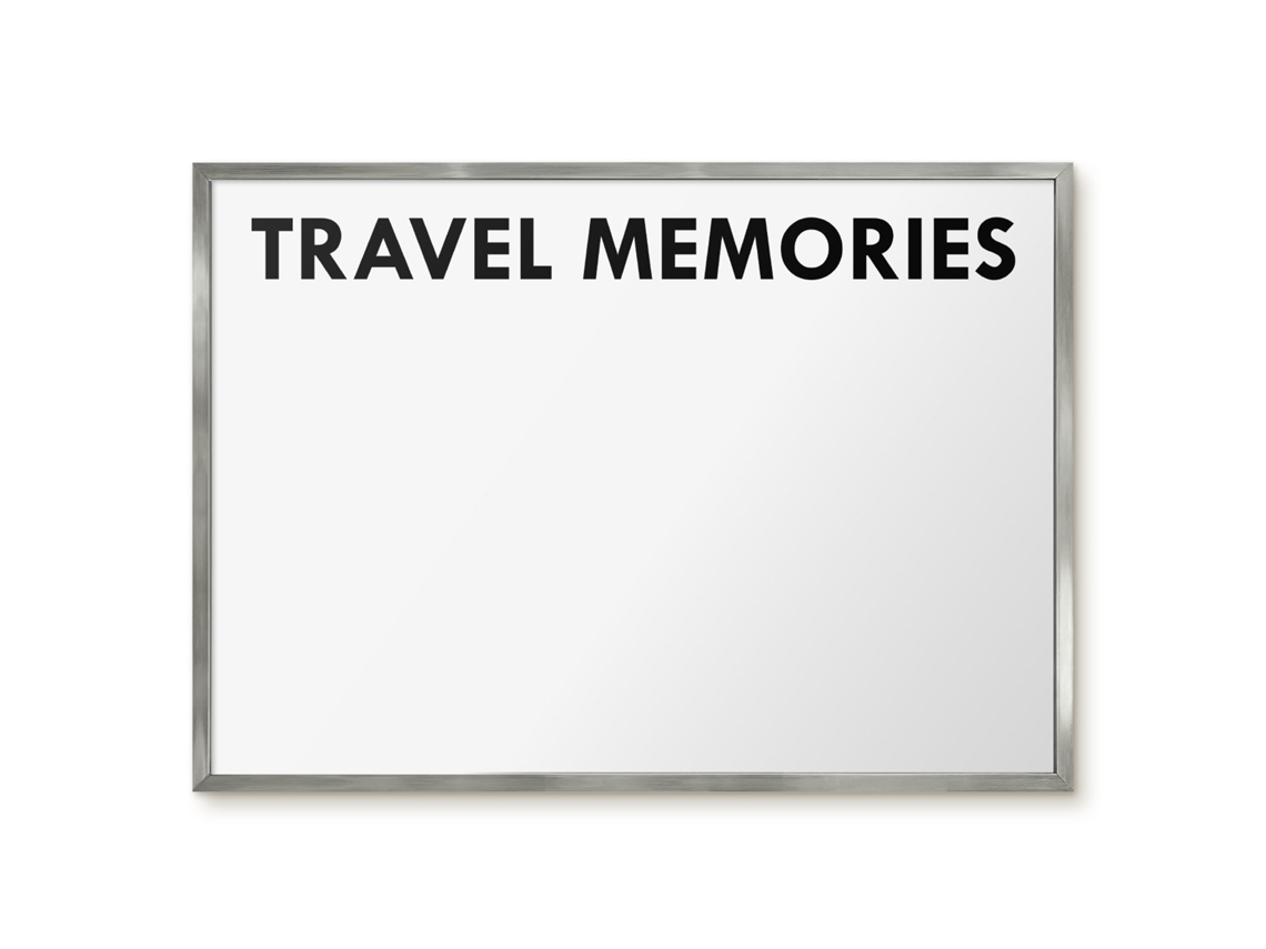 Magnetic Board For Wall Travel Memories For The Bedroom Espelharte (70x50 Cm)