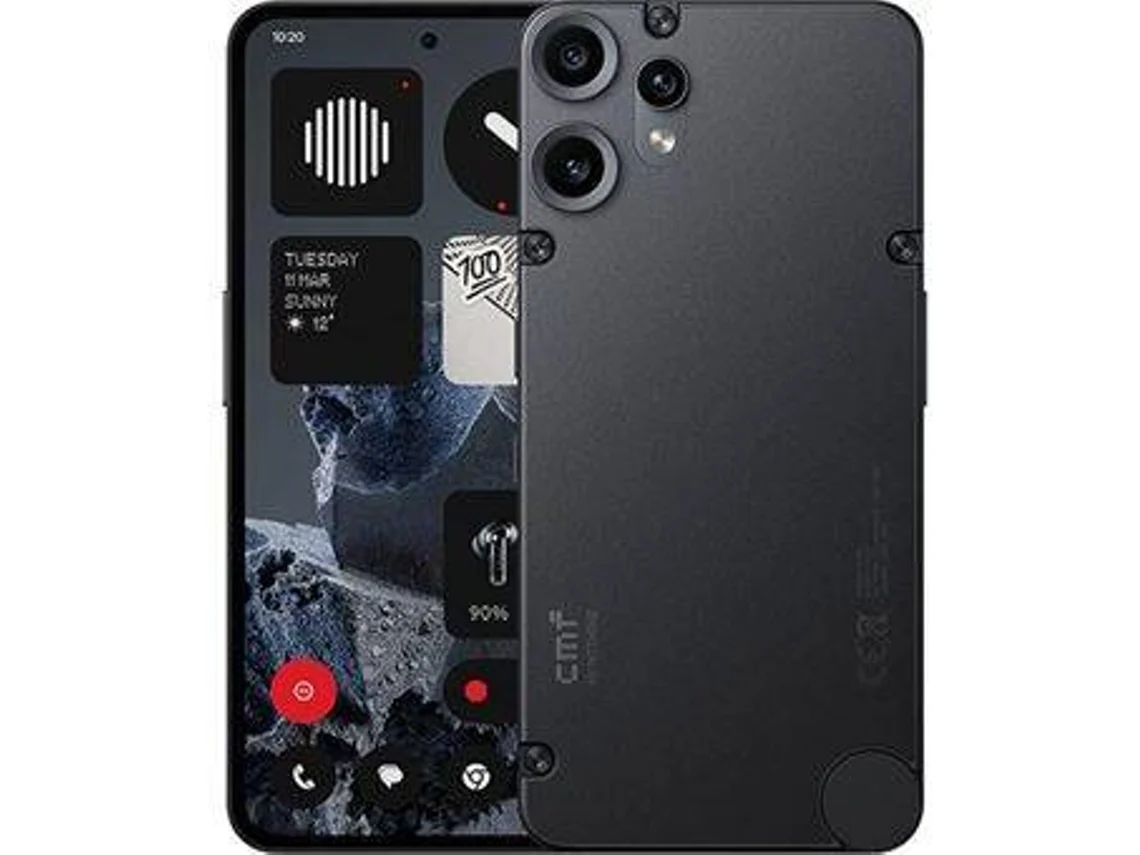 Smartphone NOTHING PHONE CMF 2 Pro (6.77'' - 8 GB - 128 GB - Preto)