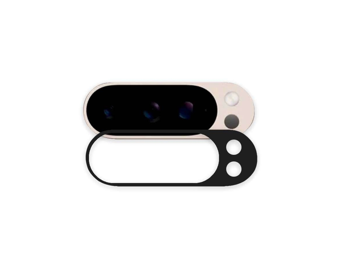 Protetor de Câmara Metalizado Preto para Google Pixel 10 Pro LA CASA DE LAS CARCASAS