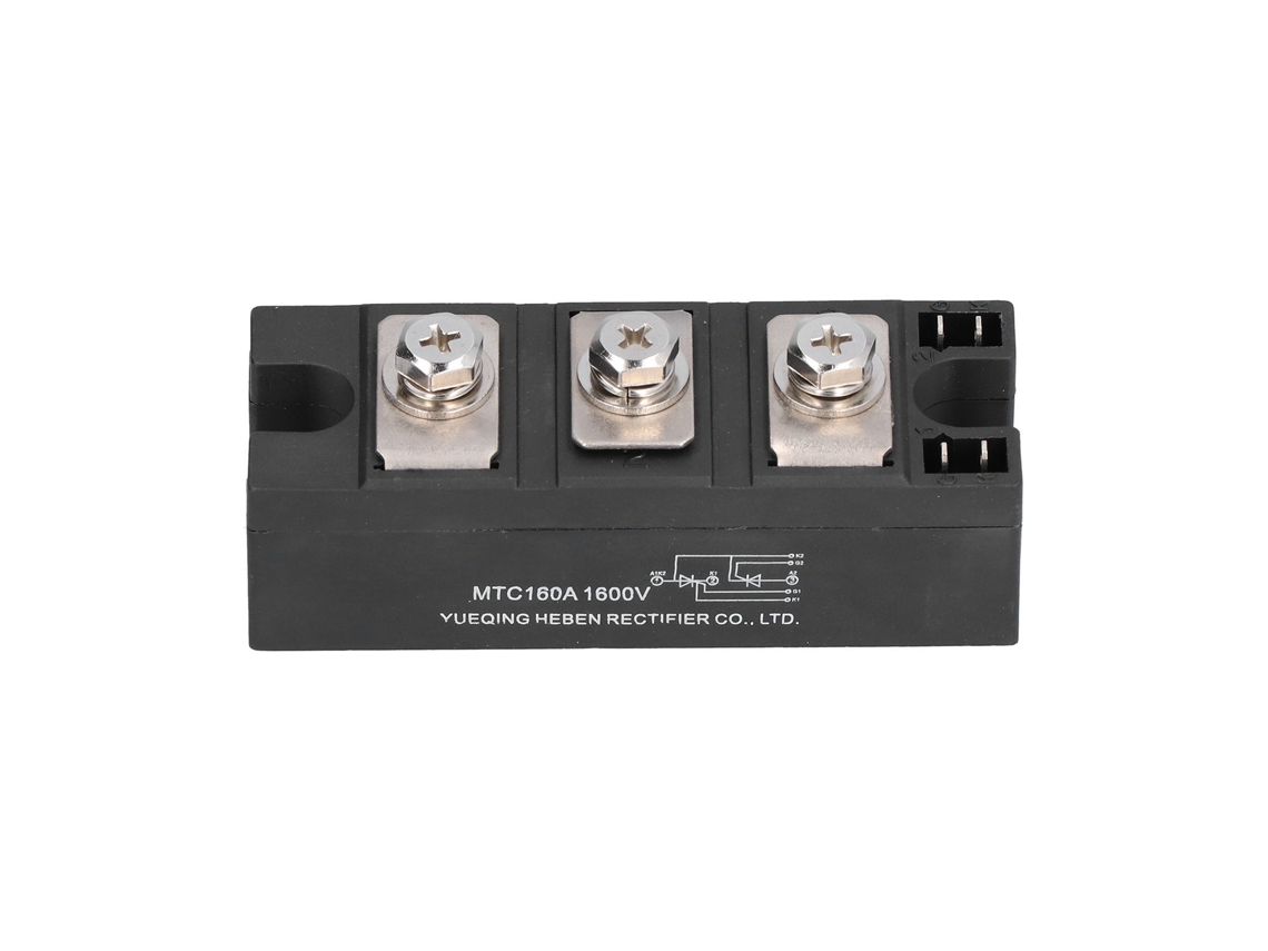 Módulo Rectificador de Puente com Substrato Cerâmico Mtc160a 160a 1600v para Automação Industrial e Motores