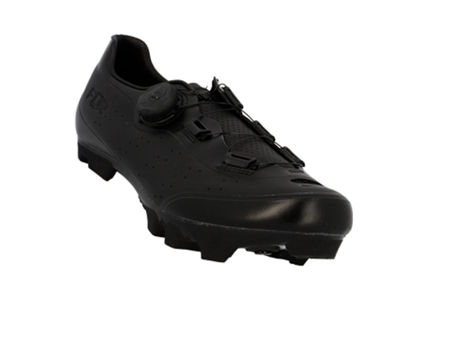 Sapatos Unissexo FLR Fecho Serrilhado Tiras Auto Aderentes Preto (41)