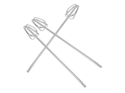 Conjunto De 3 Batedores De Aço Inoxidável Para Batedeira Manual Com Haste Alongada Para Mistura Precisa E Substituição Do Batedor De Arame.