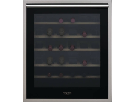 Cave de Vinho HOTPOINT HA6 WC711 (36 Garrafas - Inox)