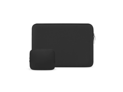 Capa De Dados Para 14 Polegadas, Compatível Com Macbook Pro E Air, Preta Brilvibera