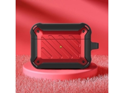 Capa protetora de silicone resistente a impactos com estampa Abelha para fones de ouvido sem fio AirPods Pro GIECY (azul)