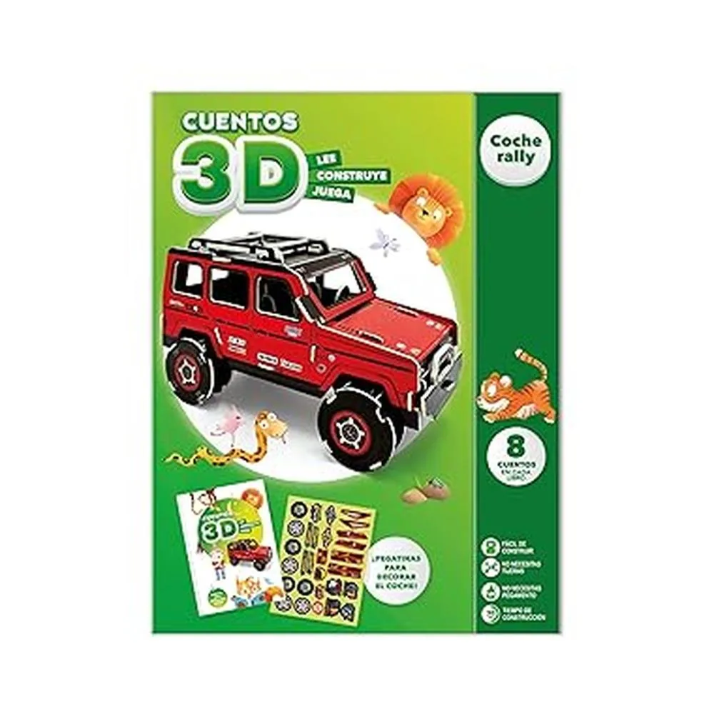 Histórias para imaginar e construir carros de rally 3D Imagiland Ptcn11 Imagilandp25